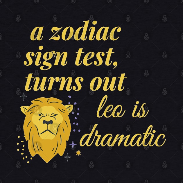 a zodiac sign test by artby-shikha